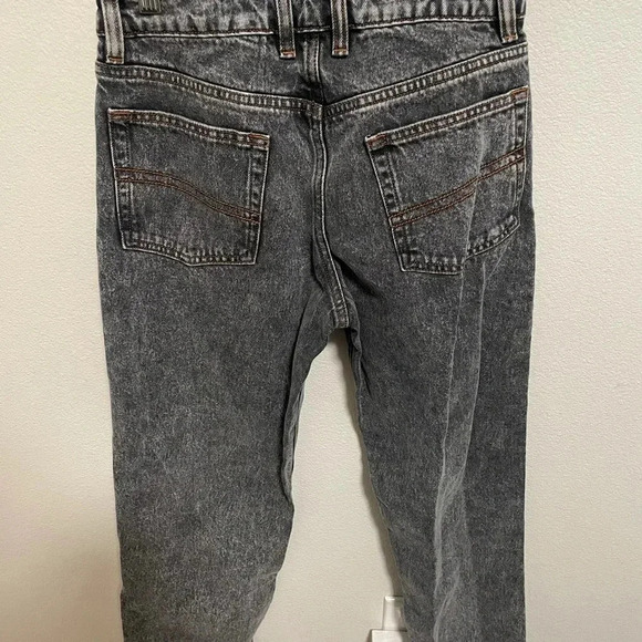 ASOS collusion x005 mom Jeans black acid wash size 28 - Picture 2 of 6